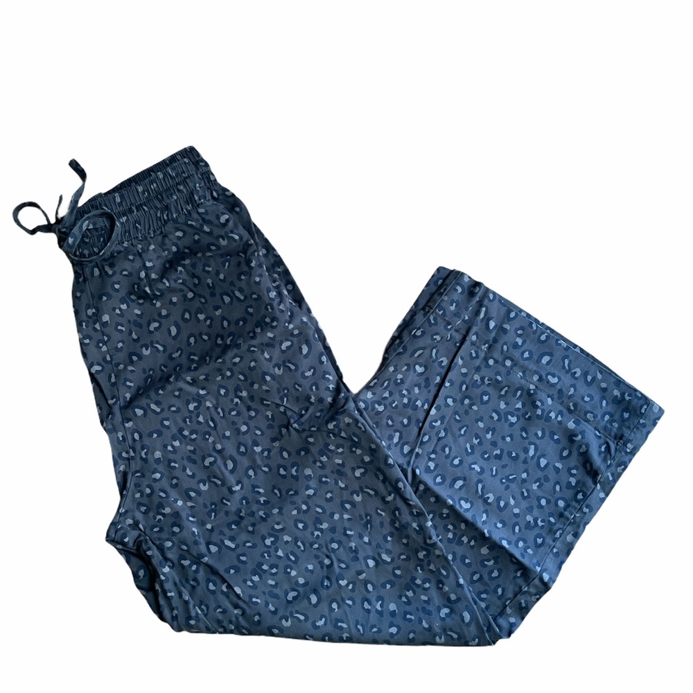 Abercrombie & Fitch wide leg leopard pants!!!!